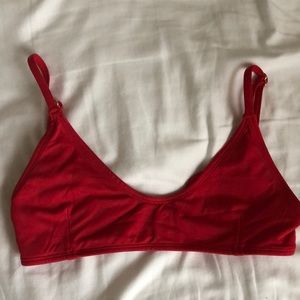Knight Swim Red Top